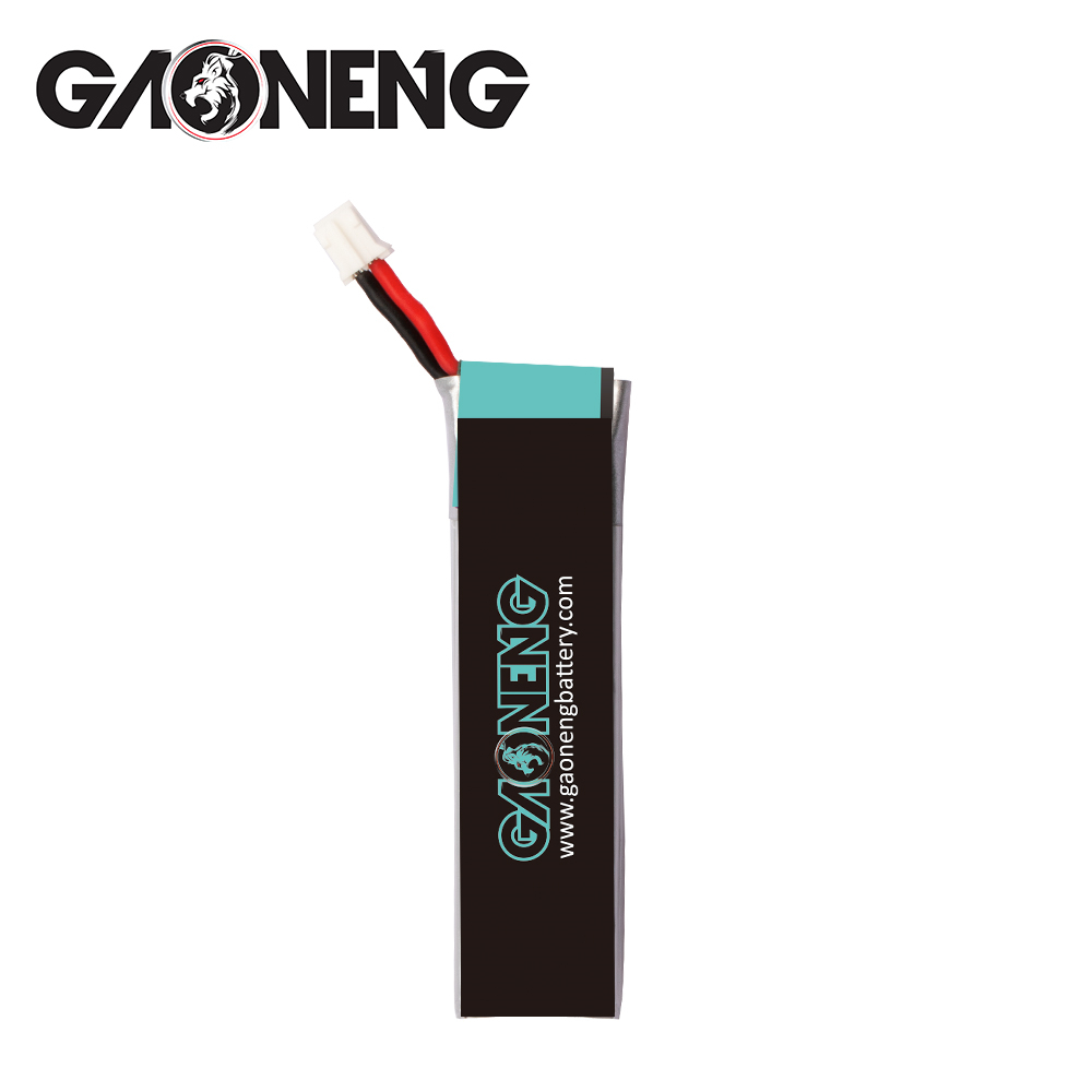 4PCS - GAONENG GNB 1S 3.7V 550mAh 90C PH2.0 Cabled LiPo Battery