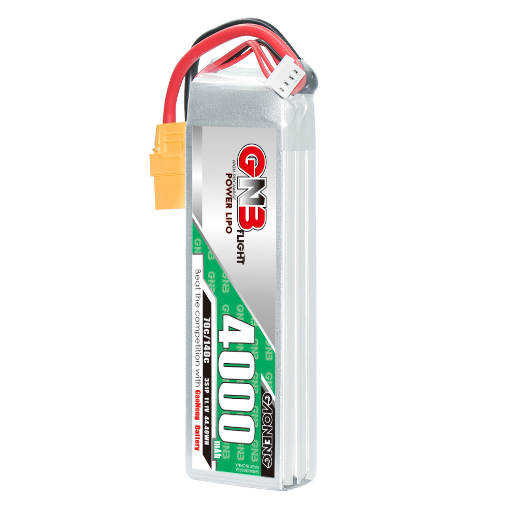 GAONENG GNB 3S 11.1V 4000mAh 70C LiPo Battery XT90