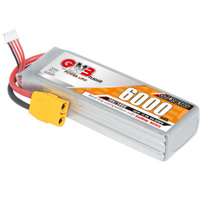 1PC - GAONENG GNB HV 3S 11.4V 6000mAh 70C LiPo Battery XT90