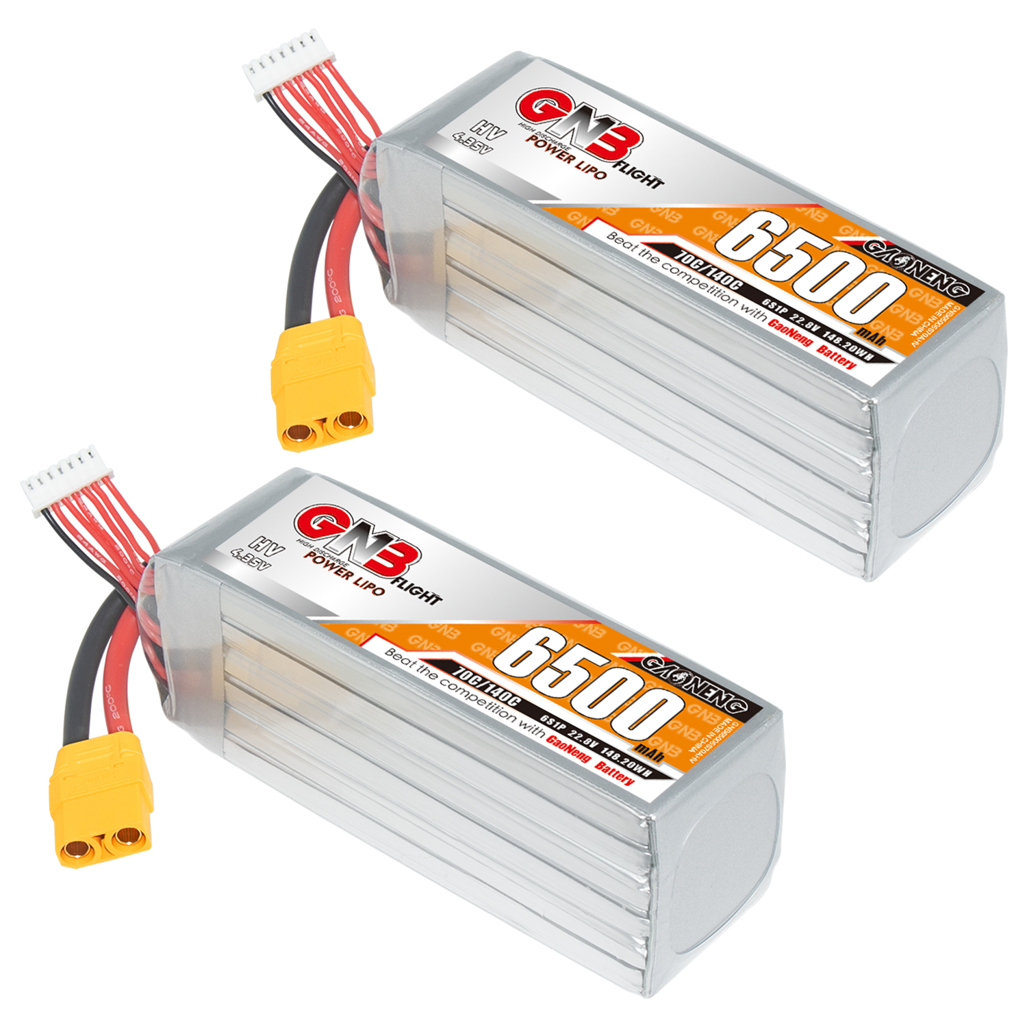 GAONENG GNB HV 6S 22.8V 6500mAh 70C LiPo Battery XT90