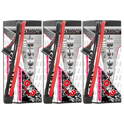 GAONENG GNB LiHV 4S 15.2V 8500mAh 140C Cabled Hard Case LiPo Battery XT60