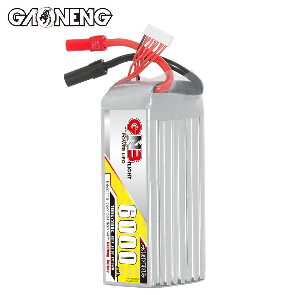 GAONENG GNB 8S 29.6V 6000mAh 100C LiPo Battery XT150