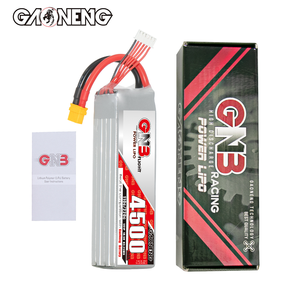 GAONENG GNB 5S 18.5V 4500mAh 110C LiPo Battery XT60