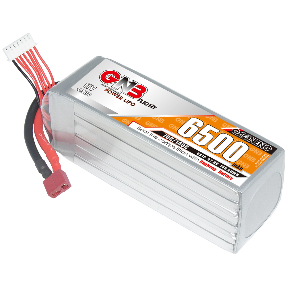 GAONENG GNB HV 6S 22.8V 6500mAh 70C LiPo Battery T-PLUG