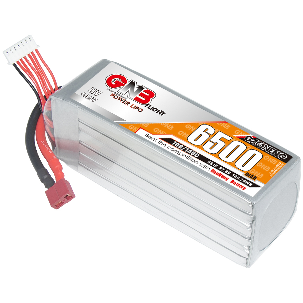 GAONENG GNB HV 6S 22.8V 6500mAh 70C LiPo Battery T-PLUG