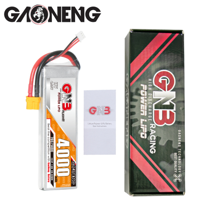 1PCS - GAONENG GNB LiHV 2S 7.6V 4000mAh 70C LiPo Battery XT60