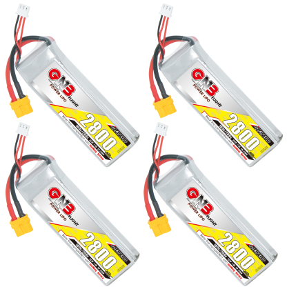 GAONENG GNB 2S 7.4V 2800mAh 100C LiPo Battery XT60 Connector