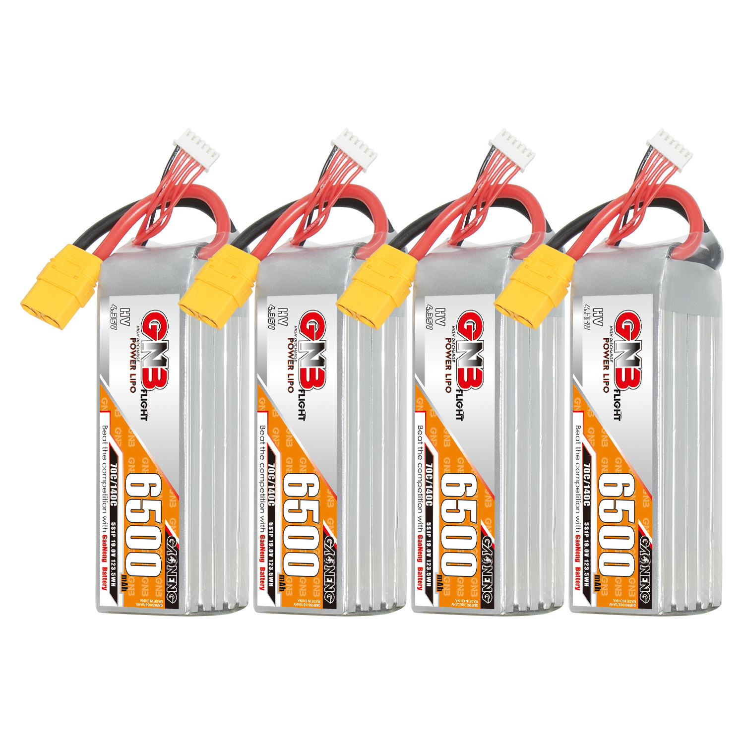 GAONENG GNB HV 5S 19V 6500mAh 70C XT60 LiPo Battery