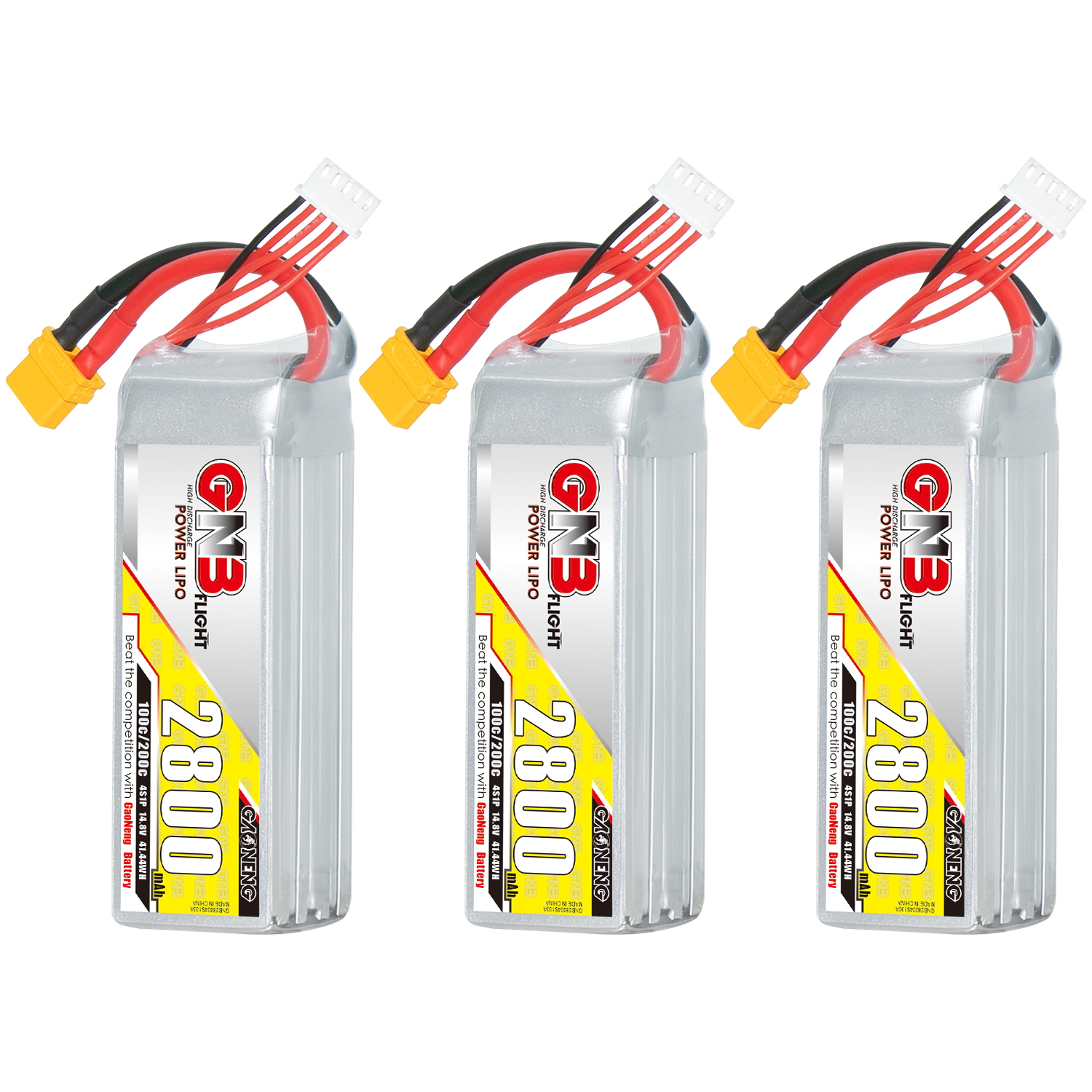 GAONENG GNB 4S 14.8V 2800mAh 100C XT60 LiPo Battery