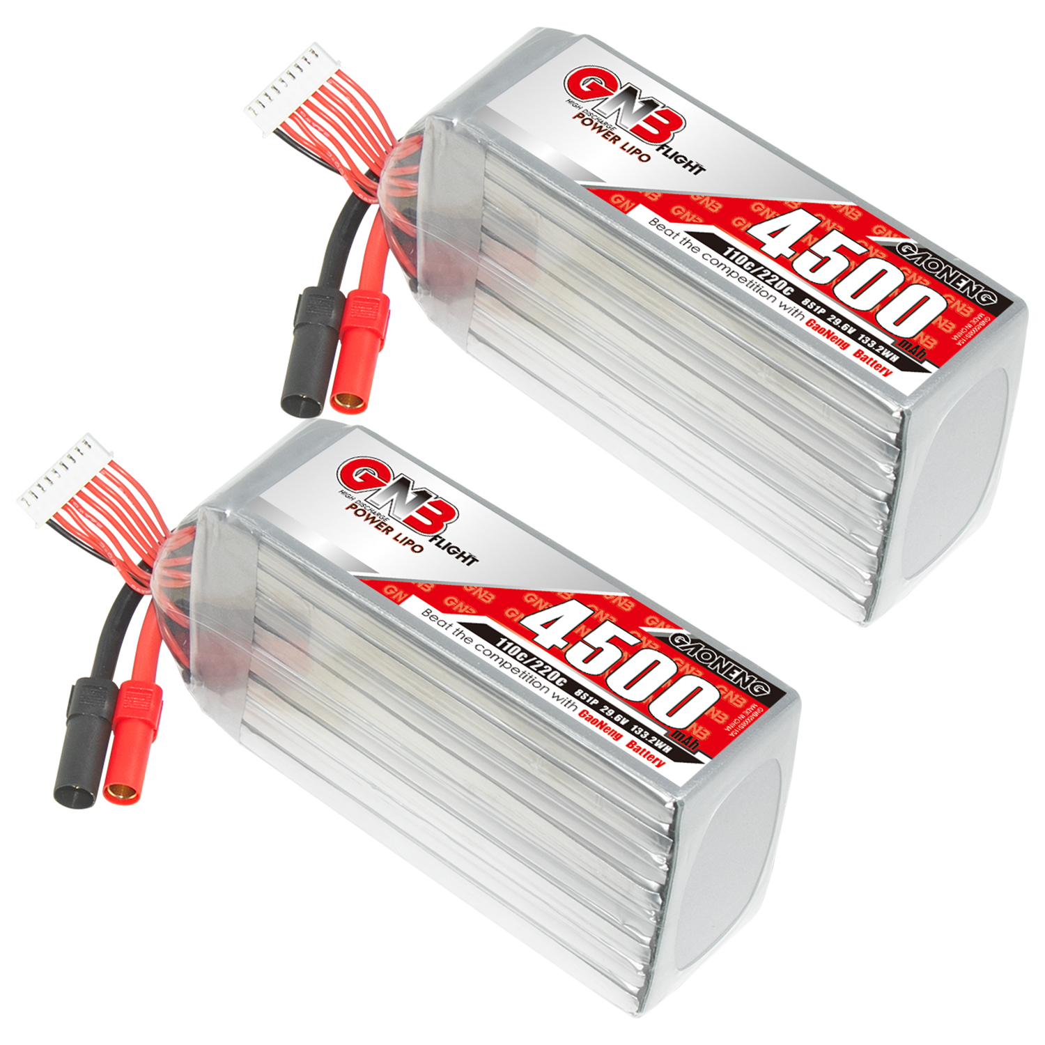 GAONENG GNB 8S 29.6V 4500mAh 110C LiPo Battery XT150