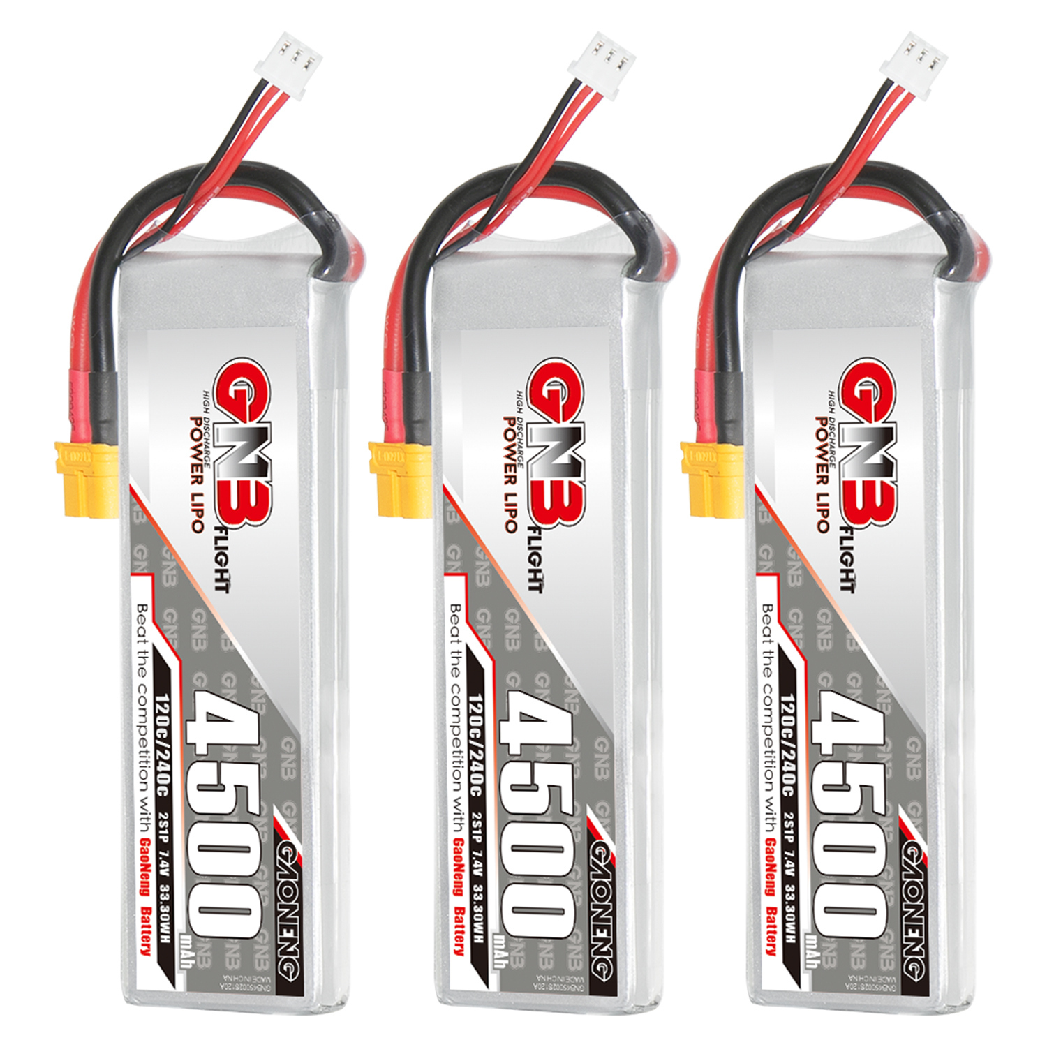 GAONENG GNB 2S 7.4V 4500mAh 120C LiPo Battery XT60