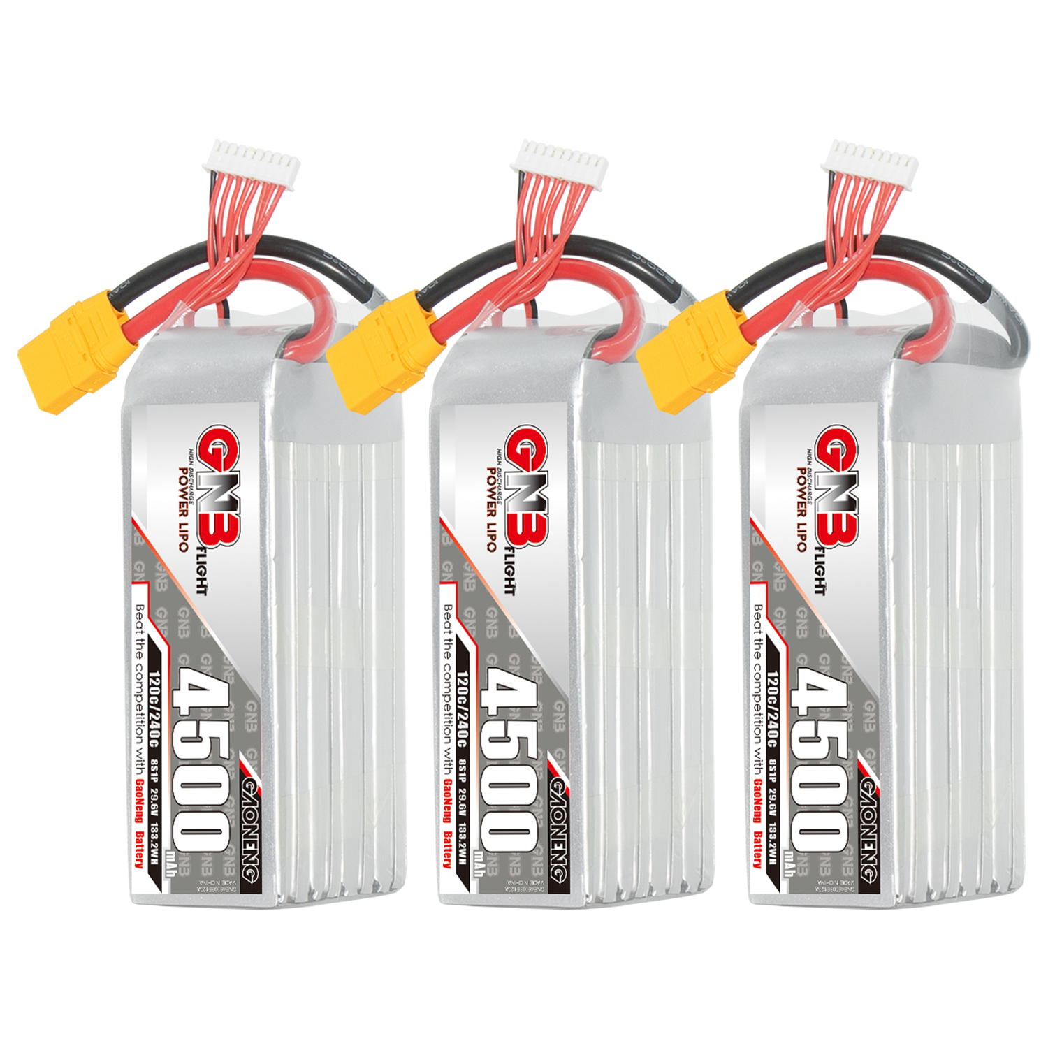 GAONENG GNB 8S 29.6V 4500mAh 120C LiPo Battery XT90