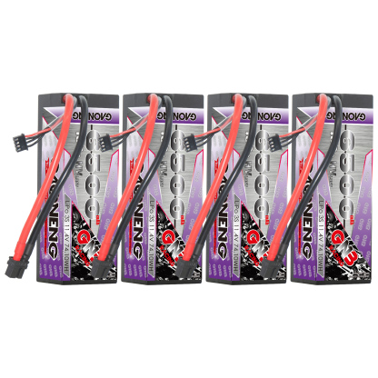 GAONENG GNB LiHV 3S 11.4V 6500mAh 130C Cabled Hard Case LiPo Battery XT60
