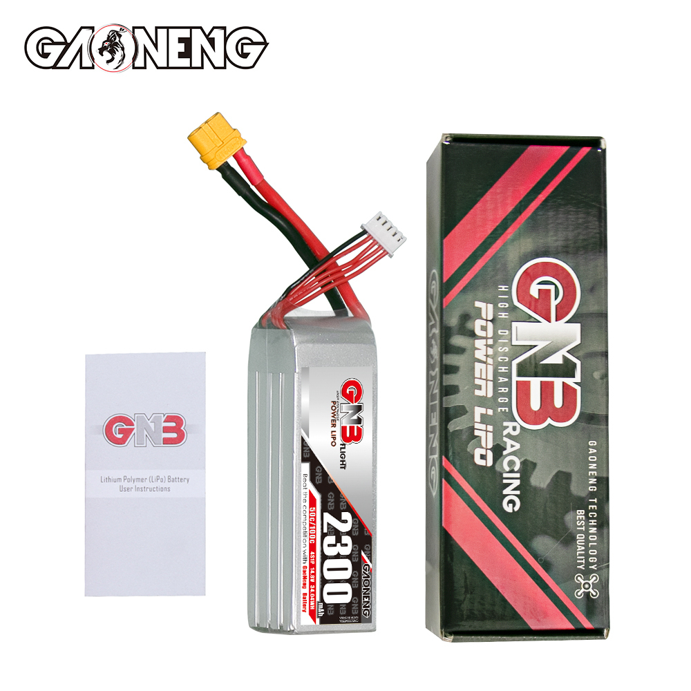 GAONENG GNB 4S 14.8V 2300mAh 50C XT60 LiPo Battery