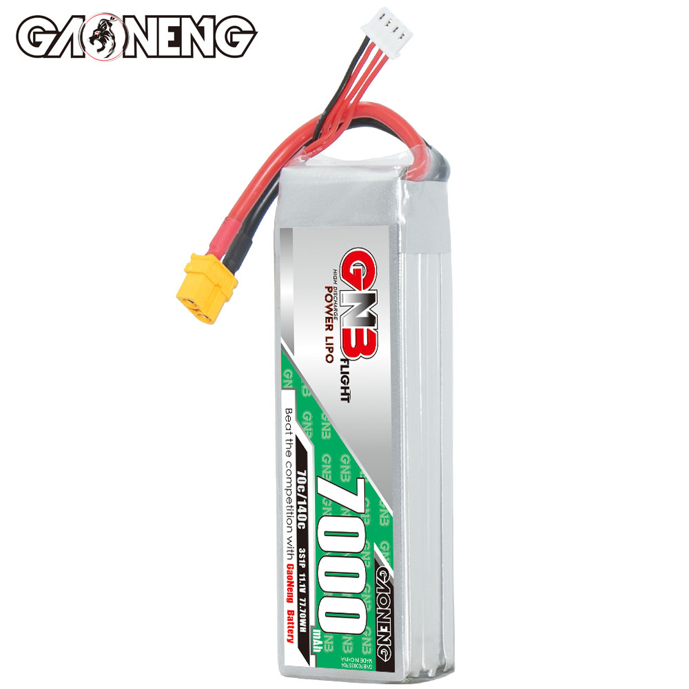 GAONENG GNB 3S 11.1V 7000mAh 70C LiPo Battery XT60