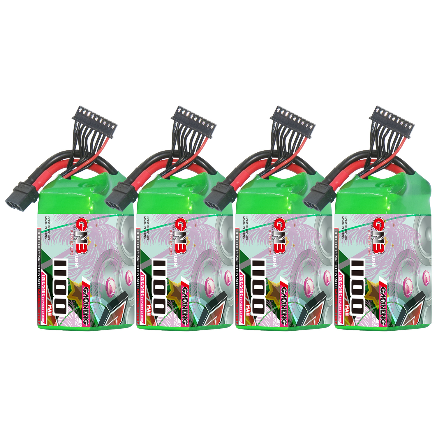 GAONENG GNB 8S 29.6V 1100mAh 120C XT60 LiPo Battery