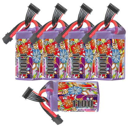 GAONENG GNB LiHV 6S 22.8V 1100mAh 120C XT60 LiPo Battery