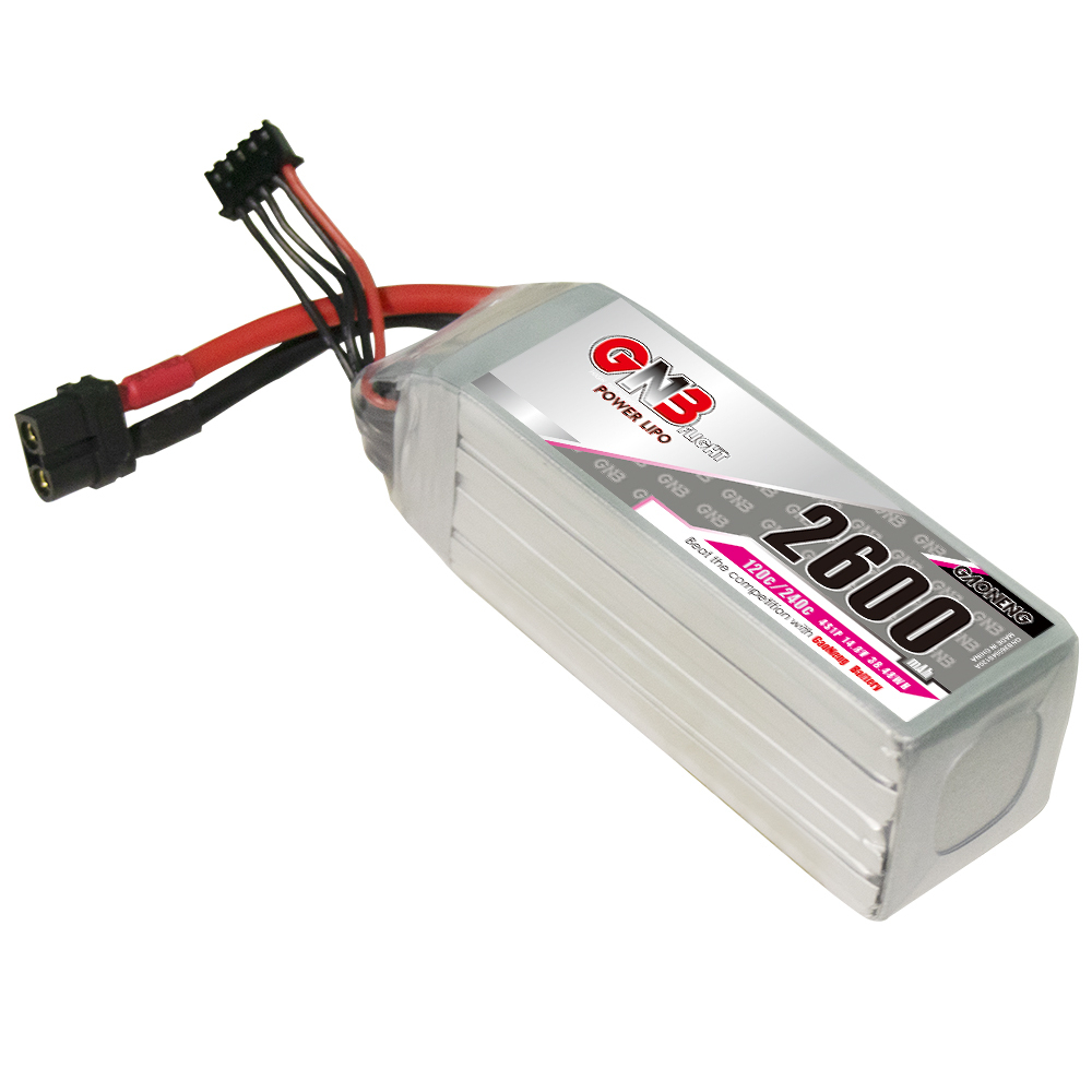 1PCS - GAONENG GNB 4S 14.8V 2600mAh 120C XT60 LiPo Battery