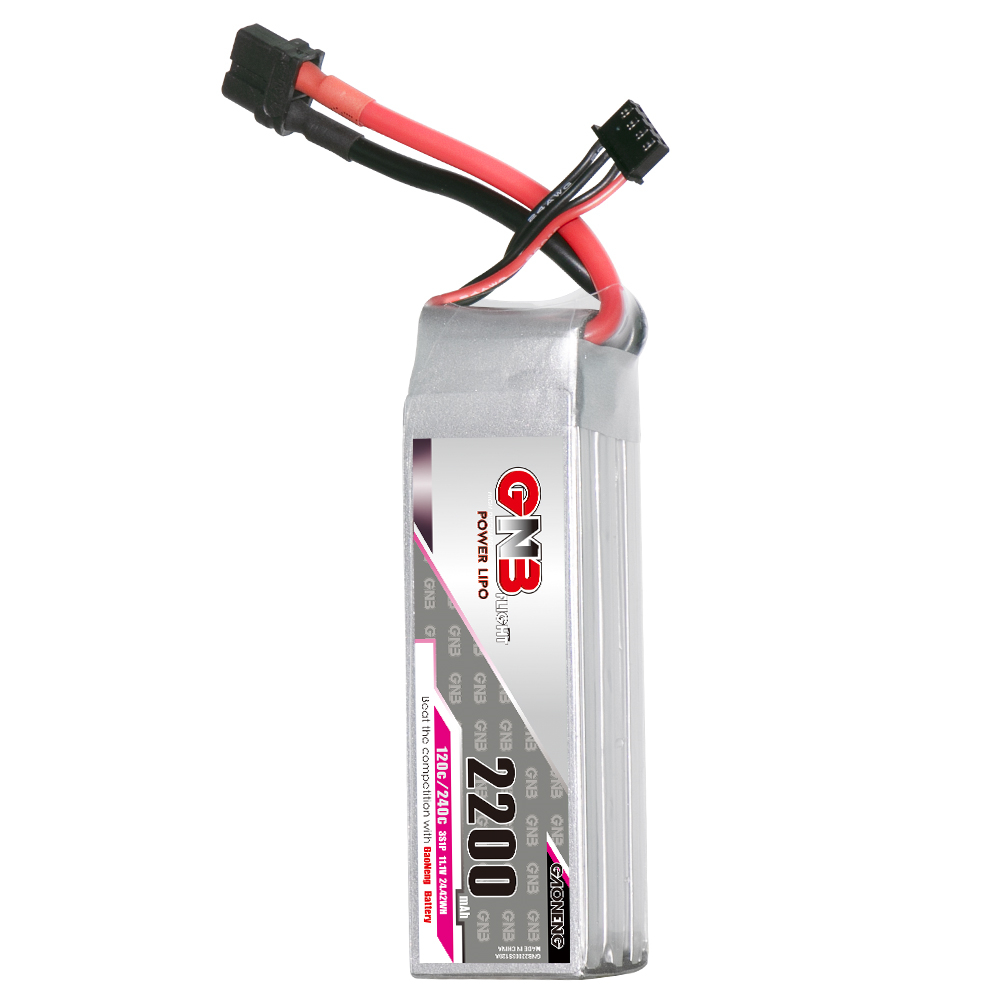 1PCS - GAONENG GNB 3S 11.1V 2600mAh 120C XT60 LiPo Battery