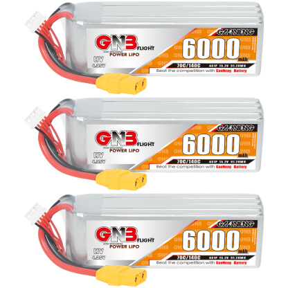 GAONENG GNB HV 4S 15.2V 6000mAh 70C LiPo Battery XT90