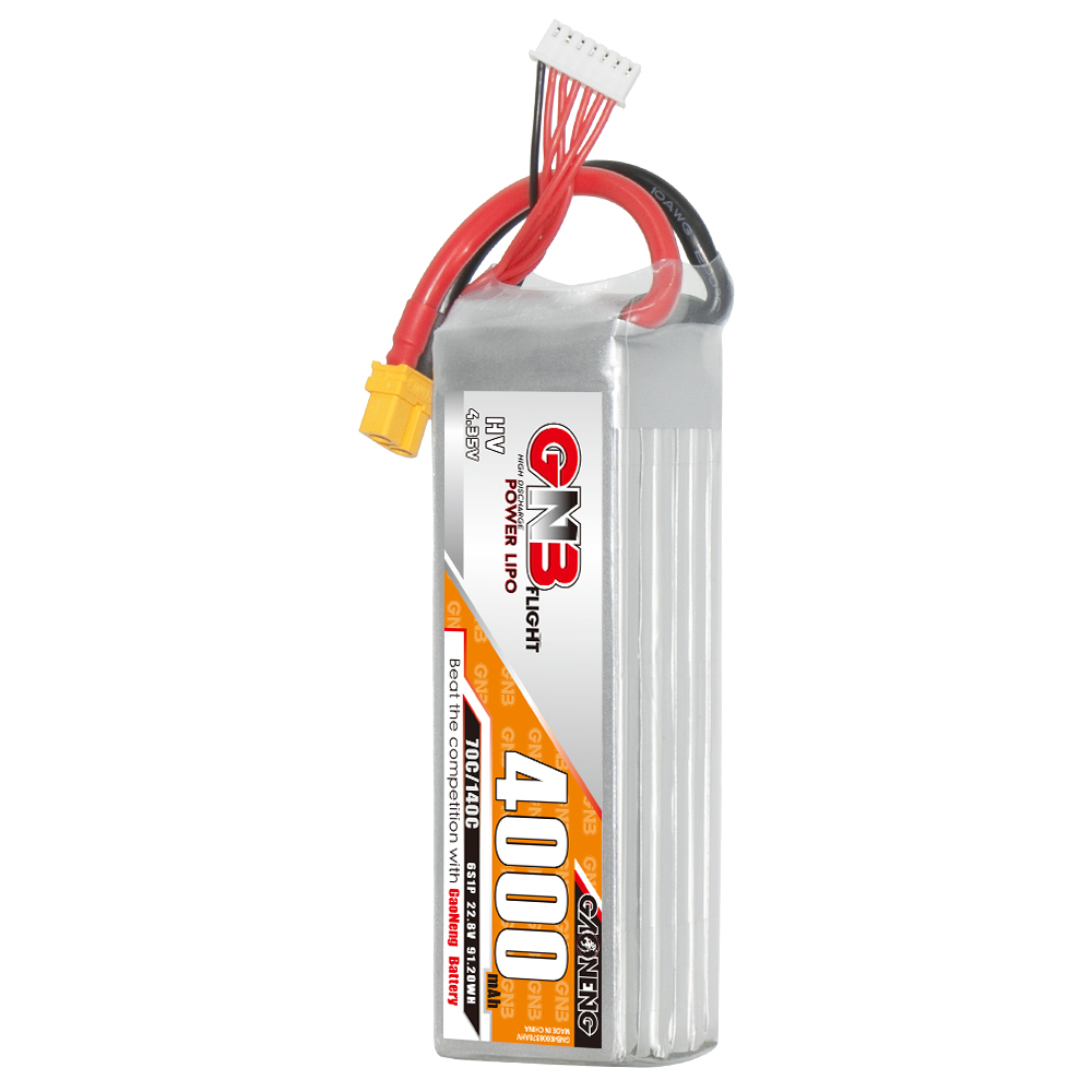 GAONENG GNB LiHV 6S 22.8V 4000mAh 70C LiPo Battery XT60