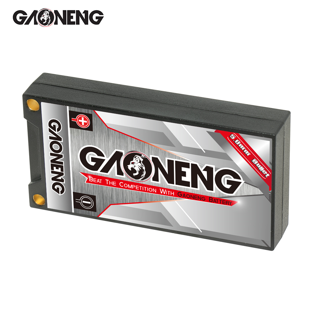 1PCS - GAONENG GNB LiHV 1S 3.8V 8000mAh 120C Hard Case LiPo Battery T-Plug