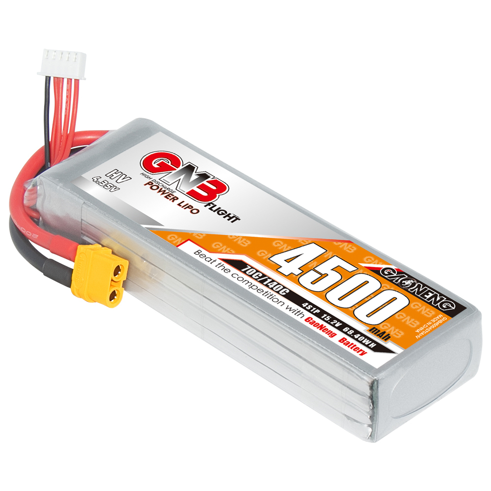 GAONENG GNB LiHV 4S 15.2V 4500mAh 70C LiPo Battery XT60