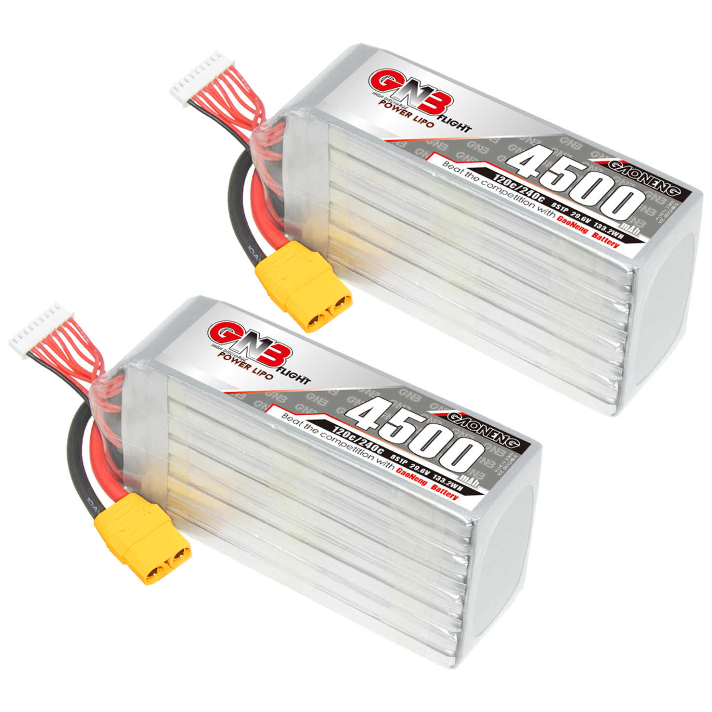 GAONENG GNB 8S 29.6V 4500mAh 120C LiPo Battery XT90