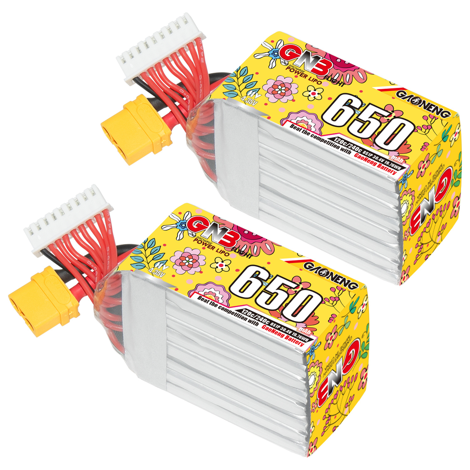 GAONENG GNB LiHV 8S 30.4V 650mAh 120C XT60 LiPo Battery
