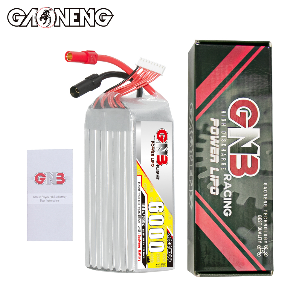 GAONENG GNB 8S 29.6V 6000mAh 100C LiPo Battery XT150