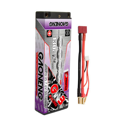 GAONENG GNB LiHV 2S 7.6V 6600mAh 130C Hard Case LCG LiPo Battery