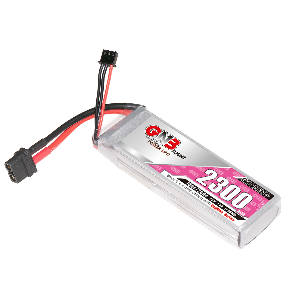 GAONENG GNB 2S 7.4V 2300mAh 130C LiPo Battery XT60 Connector