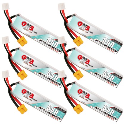 GAONENG GNB 2S 7.4V 550mAh 90C XT30 LiPo Battery Long Type