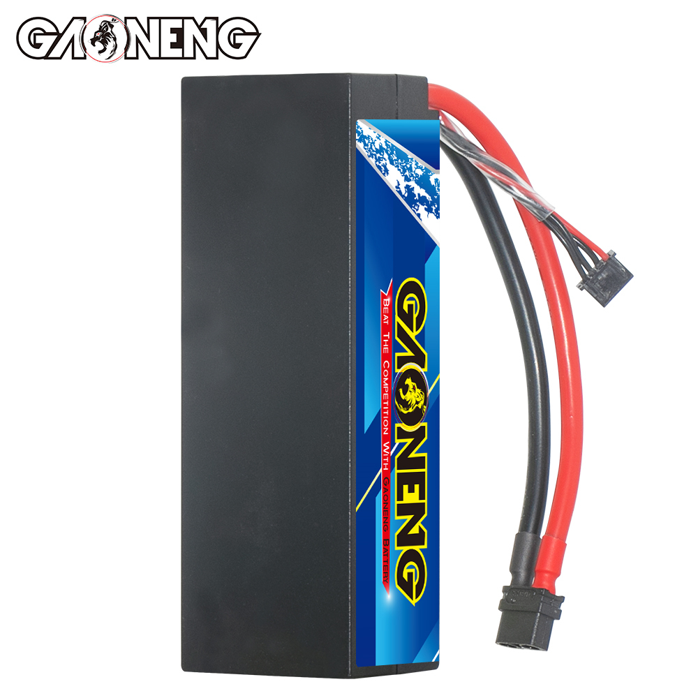 1PC - GAONENG GNB 3S 11.1V 5500mAh 100C Cabled Hard Case LiPo Battery XT60