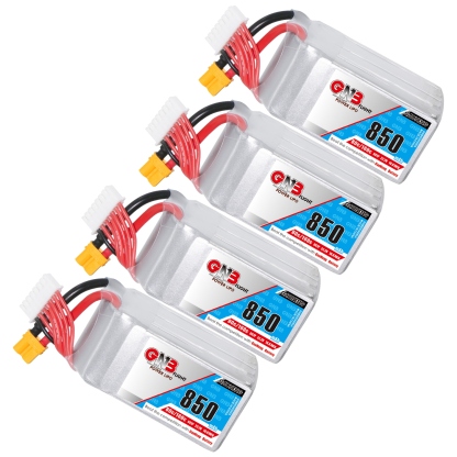 GAONENG GNB 6S 22.2V 850mAh 80C XT30 Connector LiPo Battery