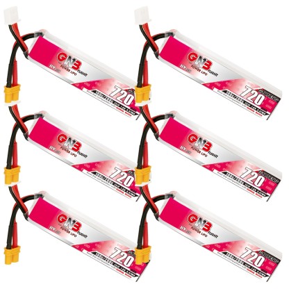 GAONENG GNB LiHV 2S 7.6V 720mAh 100C XT30 LiPo Battery