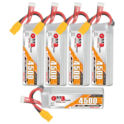 GAONENG GNB LiHV 5S 19V 4500mAh 70C LiPo Battery XT90