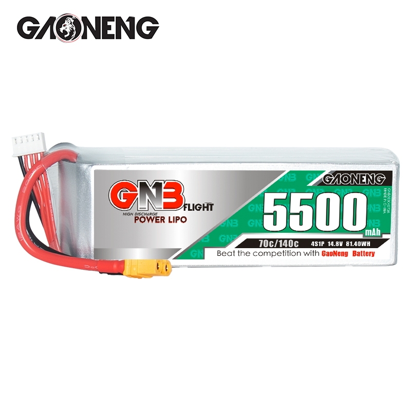 GAONENG GNB 4S 14.8V 5500mAh 70C XT60 LiPo Battery