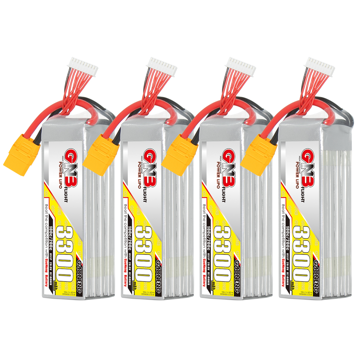 GAONENG GNB 8S 29.6V 3300mAh 100C LiPo Battery XT90