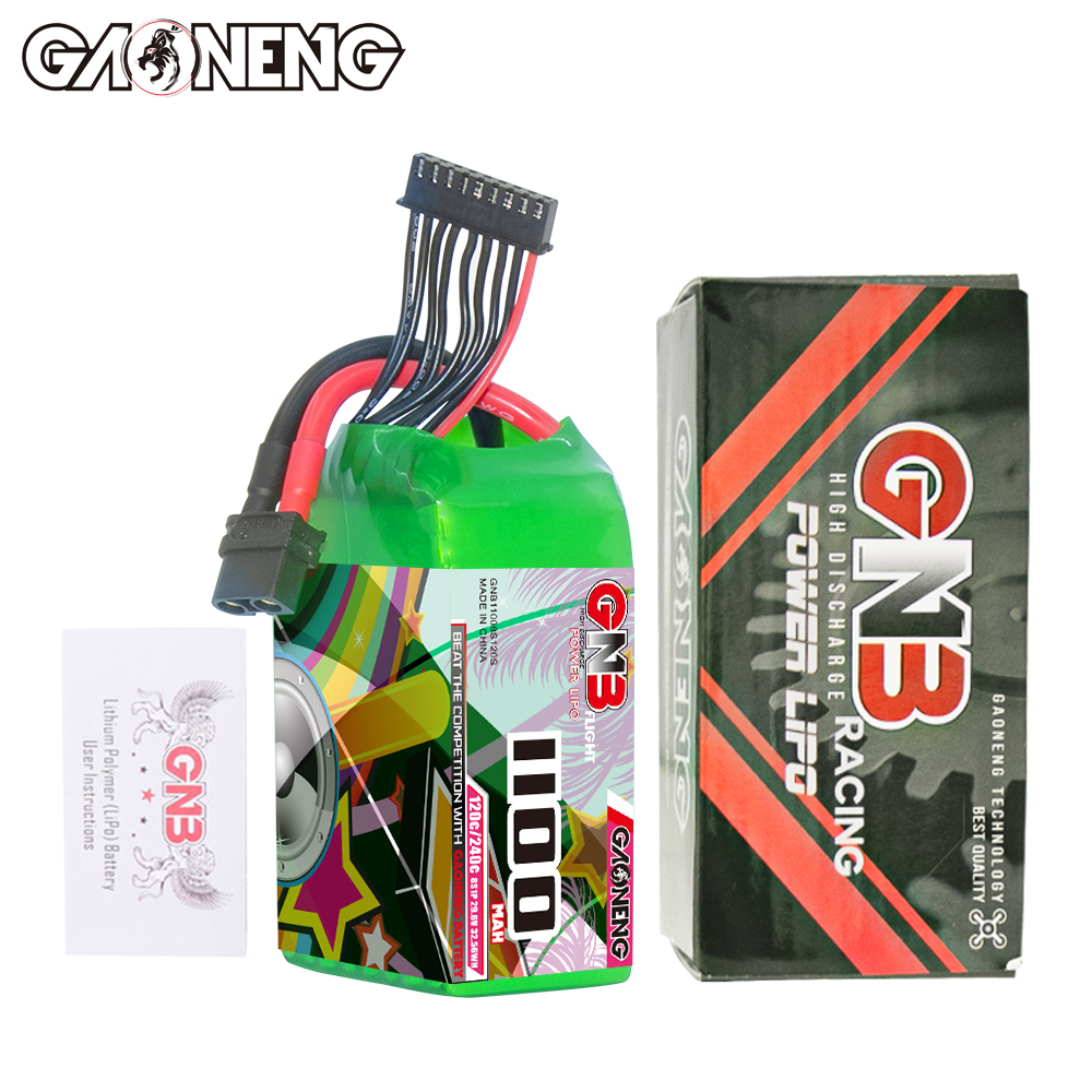 GAONENG GNB 8S 29.6V 1100mAh 120C XT60 LiPo Battery