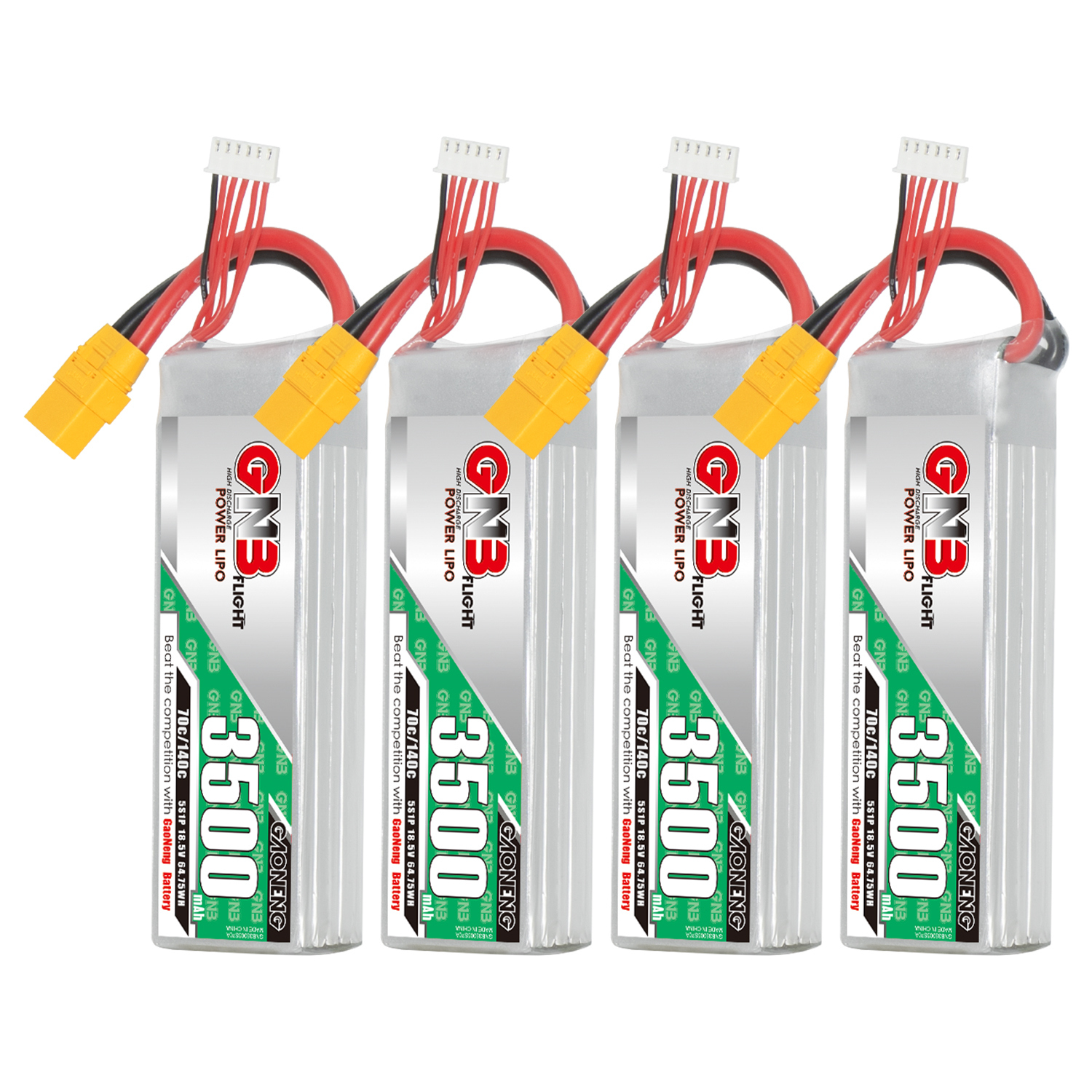 GAONENG GNB 5S 18.5V 3500mAh 70C XT90 LiPo Battery