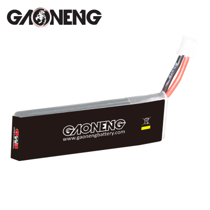 4PCS - GAONENG GNB 1S 3.7V 450mAh 80C PH2.0 Cabled LiPo Battery