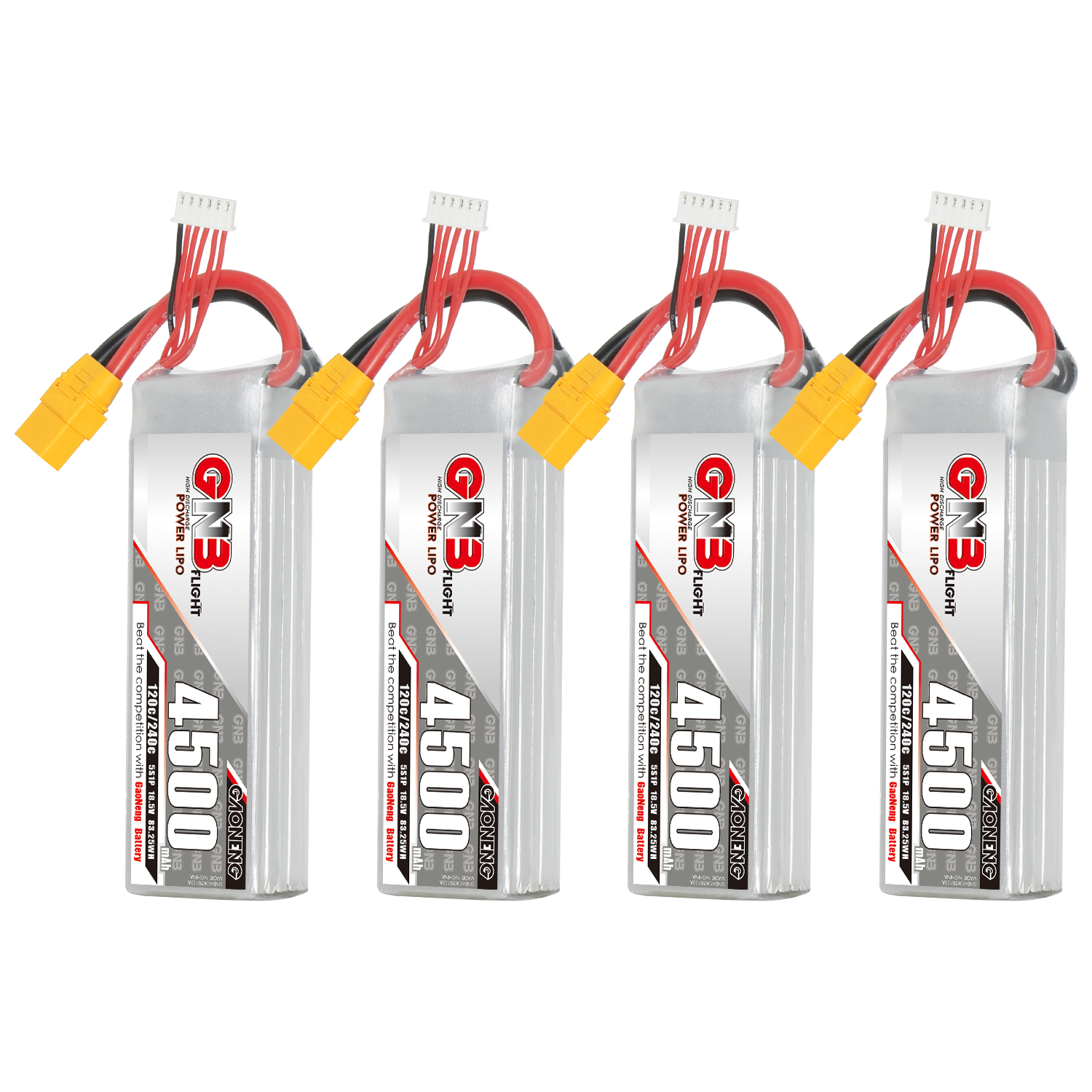 GAONENG GNB 5S 18.5V 4500mAh 120C LiPo Battery XT90