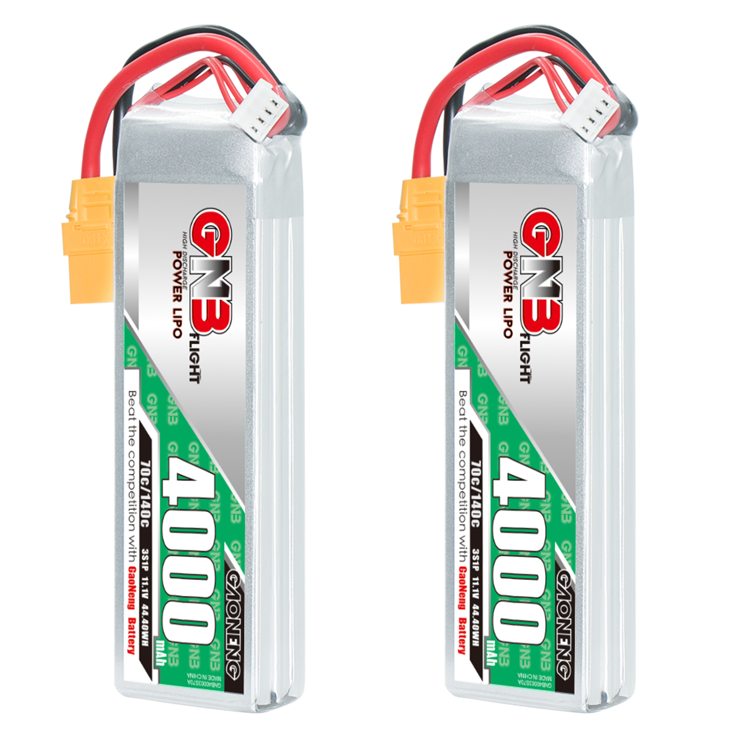 GAONENG GNB 3S 11.1V 4000mAh 70C LiPo Battery XT90