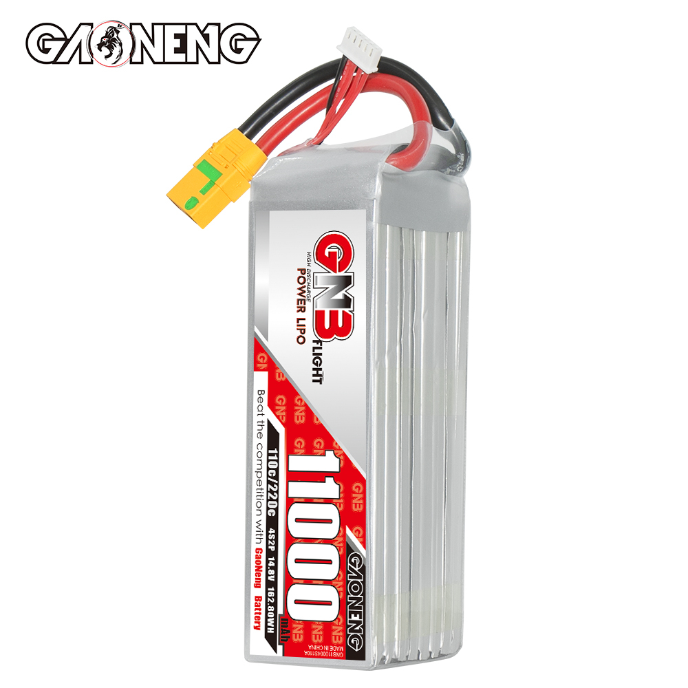 GAONENG GNB 4S 14.8V 11000mAh 11AH 110C RC LiPo Battery XT90S Anti Spark