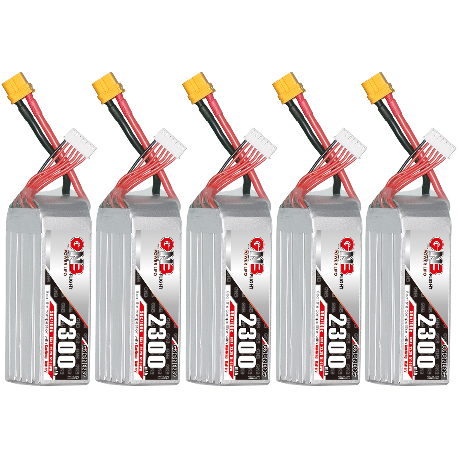 GAONENG GNB 6S 22.2V 2300mAh 50C XT60 LiPo Battery