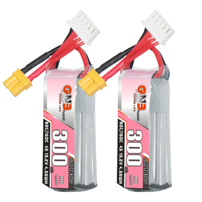 GAONENG GNB LiHV 4S 15.2V 300mAh 80C XT30 LiPo Battery