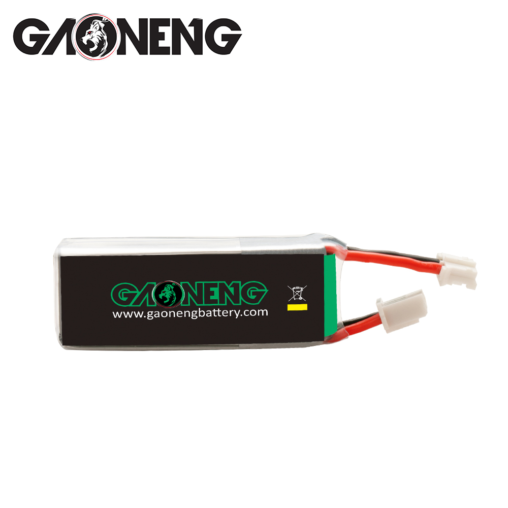 4PCS - GAONENG GNB LiHV 2S 7.6V 350mAh 70C LiPo Battery PH2.0