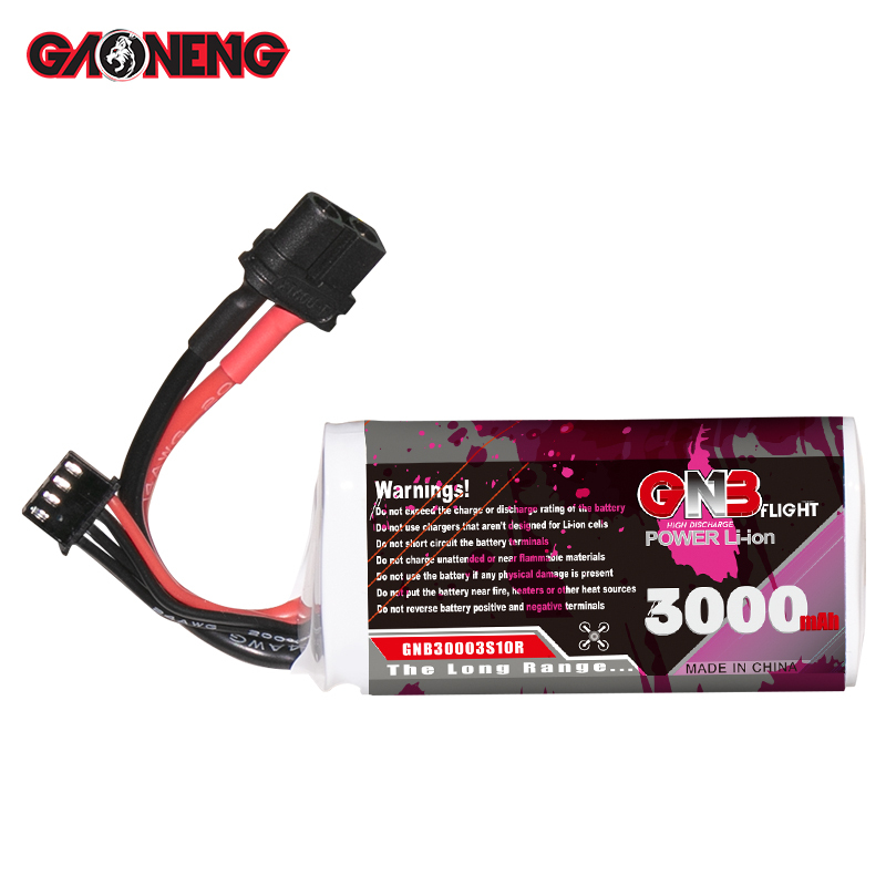 GAONENG GNB 3S 11.1V 3000mAh 10C XT60 Li-ion Battery made with Sony 18650 VTC6