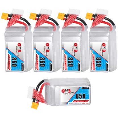 GAONENG GNB 6S 22.2V 850mAh 80C XT30 Connector LiPo Battery